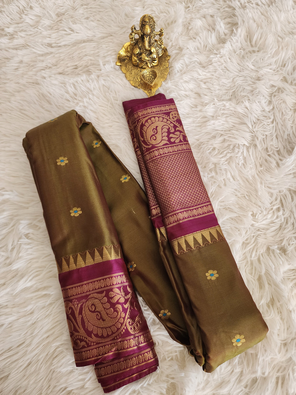 Vintage Gadwal silk sarees